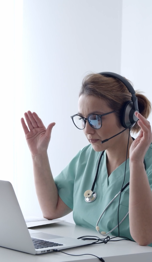 Front desk trained, patients converted